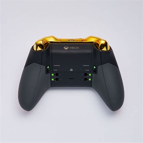 Xbox Elite Custom Controller Red Shadow Gold Edition Custom