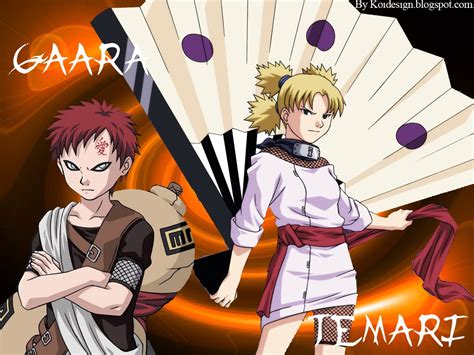 Naruto Characters Team Gaara