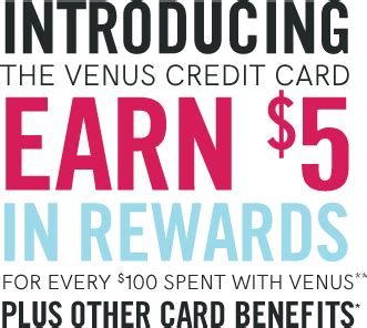 We did not find results for: The VENUS Credit Card - Earn Rewards and Benefits Today!