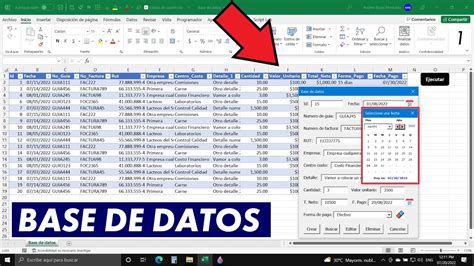 Cómo Crear una BASE DE DATOS desde Cero en Excel con Restricciones y