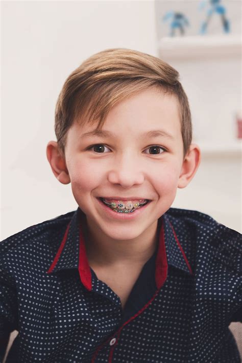 Childrens Braces Orthodontics Dentistry Teeth Straightening