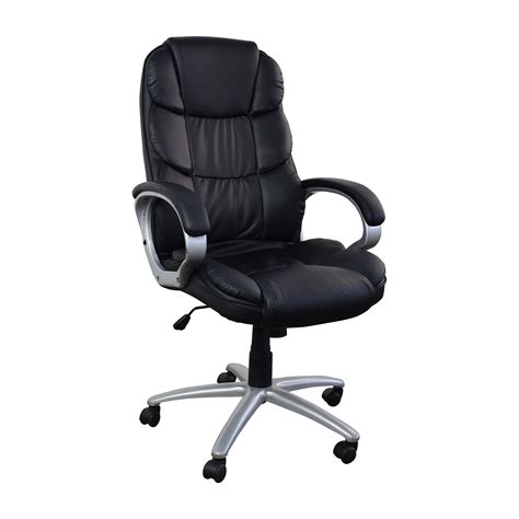 black leather executive office chair chairs