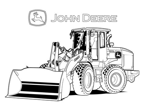 Free John Deere Printable Coloring Pages