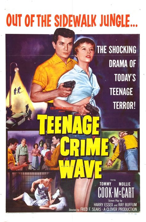 Teenage Crime Wave 1955 Usa Amalgamated Movies