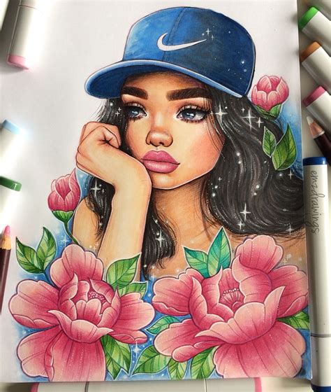 K Likes Comments Emilia Emzdrawings On Instagram Girly Art Female Art