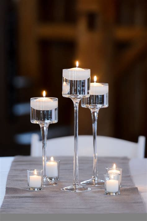 Glass Candle Holders Wedding Candle Holders Wedding Tall Candle