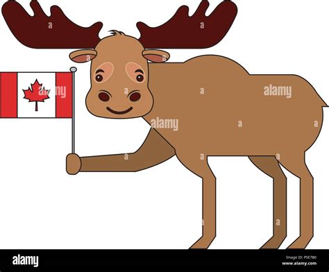 Canadian Moose Cartoon