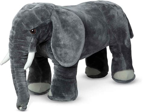 Oversized Stuffed Elephant