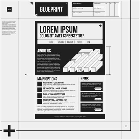 Creative News Paper Pages Layout Template Vector 08 Free Download