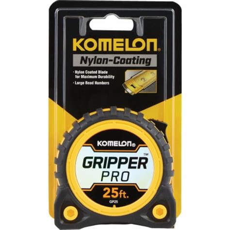 Komelon Gripper Pro 25 Ft Tape Measure Gp25 1 Smiths Food And Drug