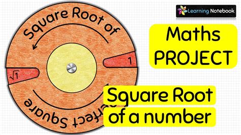 Maths Project Square Root Of Number Maths Working Model Tlm Youtube