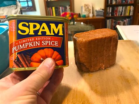Cooking With Pumpkin Spice Spam Johnrieber