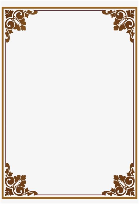 Download Bingkai Batik Clipart Transparent Kerawang Frame For Free