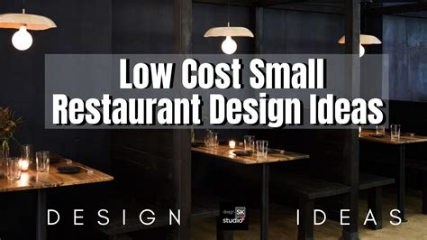 Small Restaurant Interior Design Cost