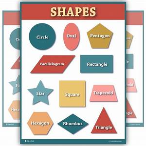 Learning Shapes Preschool Chart Young N 39 Refined