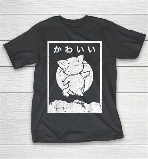 Anime Kawaii Cat Retro Shirts Woopytee