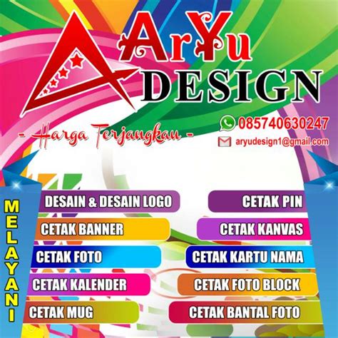 Contoh Spanduk Usaha Percetakan Desain Spanduk Keren Images And