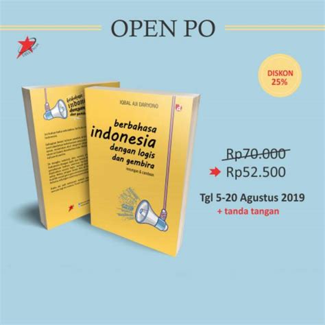 Jual Buku Berbahasa Indonesia Dengan Logis Dan Gembira Diva Press