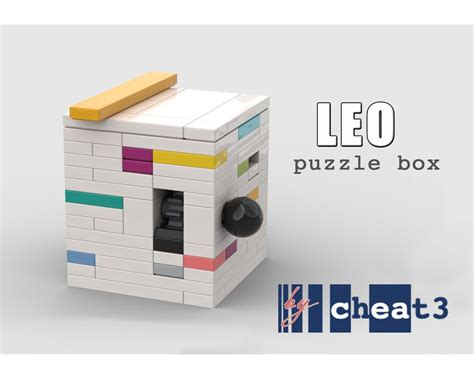 Lego Moc Leo A Mini Puzzle Box By Cheat3 Puzzles Rebrickable