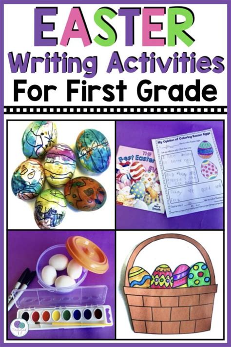 There is a selection of three different writing activities that focus on the. Easter Writing Activities For First Grade in 2020 | Easter ...