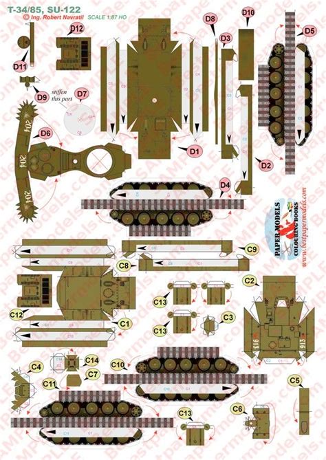 Pin By Matheus Henrique On Papercraft Paper Models Paper Tanks