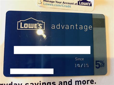 Lowes credit gives you a 5% off your purchase when you buy with the card or you can choose the 6 months special financing when you spend at least $299 with the card. Lowes Advantage Credit Card - Page 2 - myFICO® Forums ...