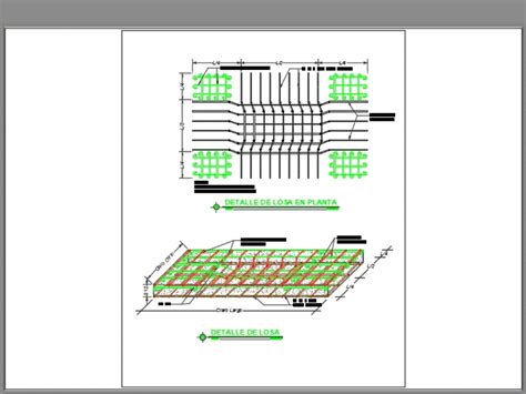 Losa En AutoCAD Descargar CAD KB Bibliocad