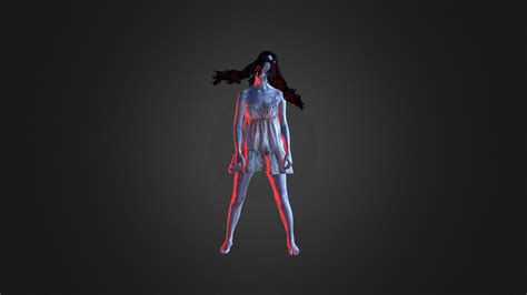 Ghost Girl Animated Download Free 3d Model By Shaban Hafizsalim Shabaninteractive 1091b3e