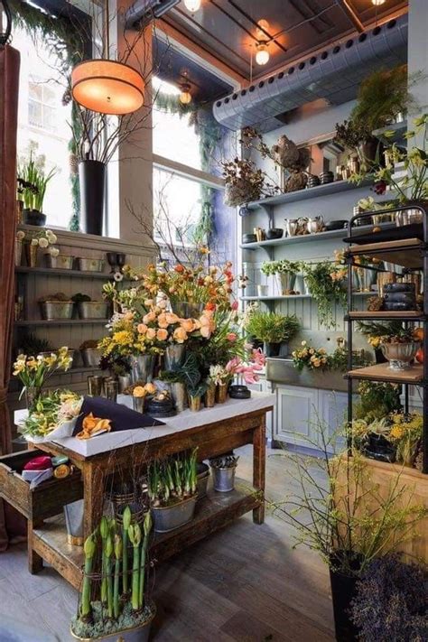 Échoppe Flower Shop Flower Shop Decor Flower Shop Interiors