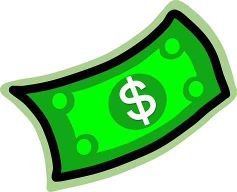 Money Bill Free Clip Art Student Art Cartoon Dollar Bills