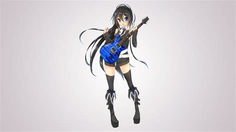 4579015 Anime Girls Original Characters Black Hair Thigh Highs