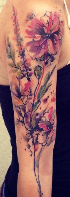 Watercolor Tattoos Peony Ideas Flawssy