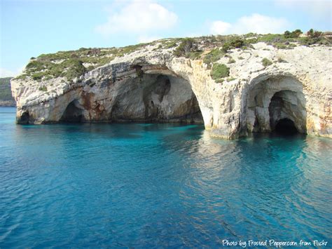 The Blue Caves Sakynthos Greece Travel Info And New
