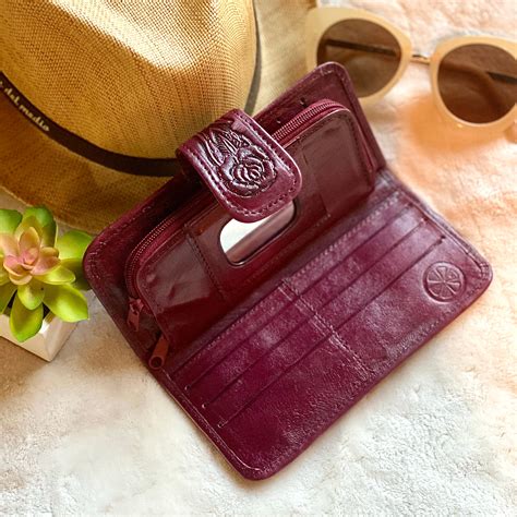 Handmade women's wallet leather - Western wallet - Bohemian wallet - long wallet - Gifts for her ...
