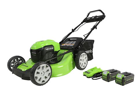 Lease To Own Greenworks 21 40 Volt Self Propelled Cordless Walk