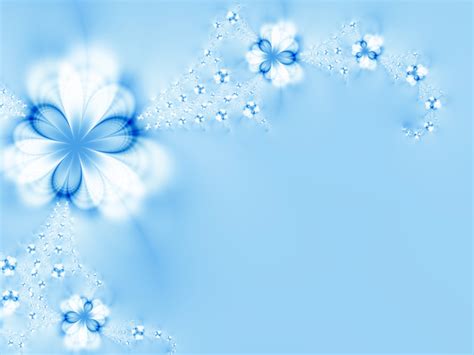 Real Blue Flower Background