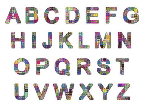 Alphabet 1 Openclipart