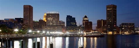 Baltimore Skyline Panorama