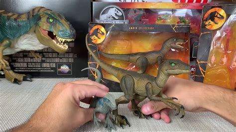 Jurassic Park Amber Collection Review Youtube