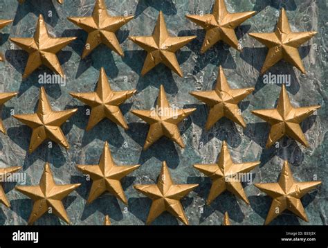 World War Ii Memorial Washington Stars Hi Res Stock Photography And