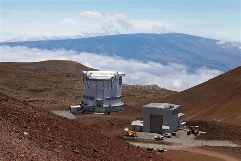 Mauna Kea Telescopes Big Island Hawaiiusa Editorial Stock Photo