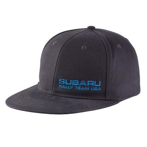 Subaru Genuine Rally Team Usa Racing Flat Bill Flat Visor Flatbill