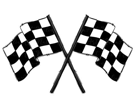 Racing Flags Checkered Flag Racing Flags PNG Sublimation Etsy