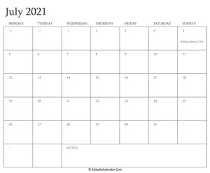 One event on august 5, 2021 at 10:00 am. July 2021 Calendar Templates