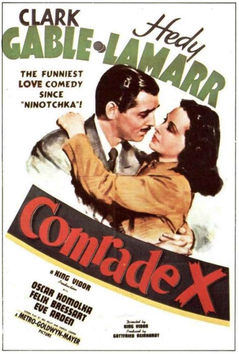 Comrade X 1940 Classic Movie Posters Movie Posters Vintage Old