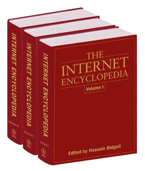 The Internet Encyclopedia Major Reference Works