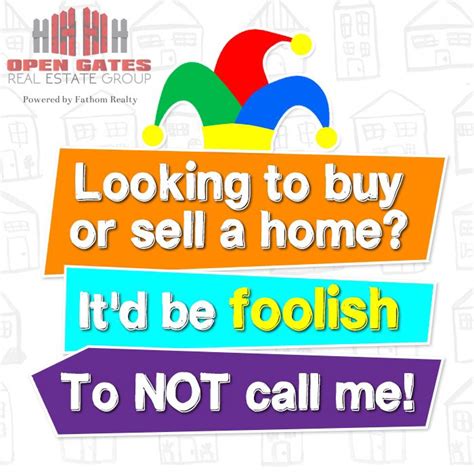 April Fools Selling House First Home Buyer Home Buying Process