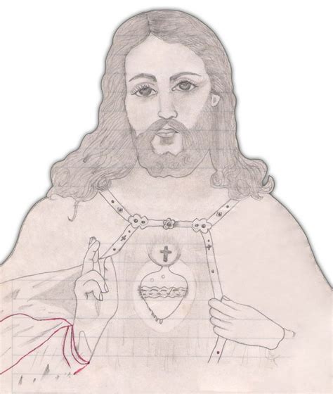 Pencil Drawing Of Jesus At Getdrawings Free Download