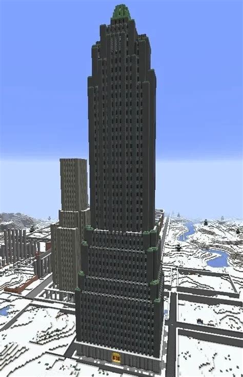 Art Deco Skyscraper Minecraft Map