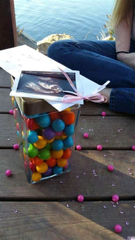 Bubble Gum Gender Reveal So Easy Just Bought A Jar And Gumballs From